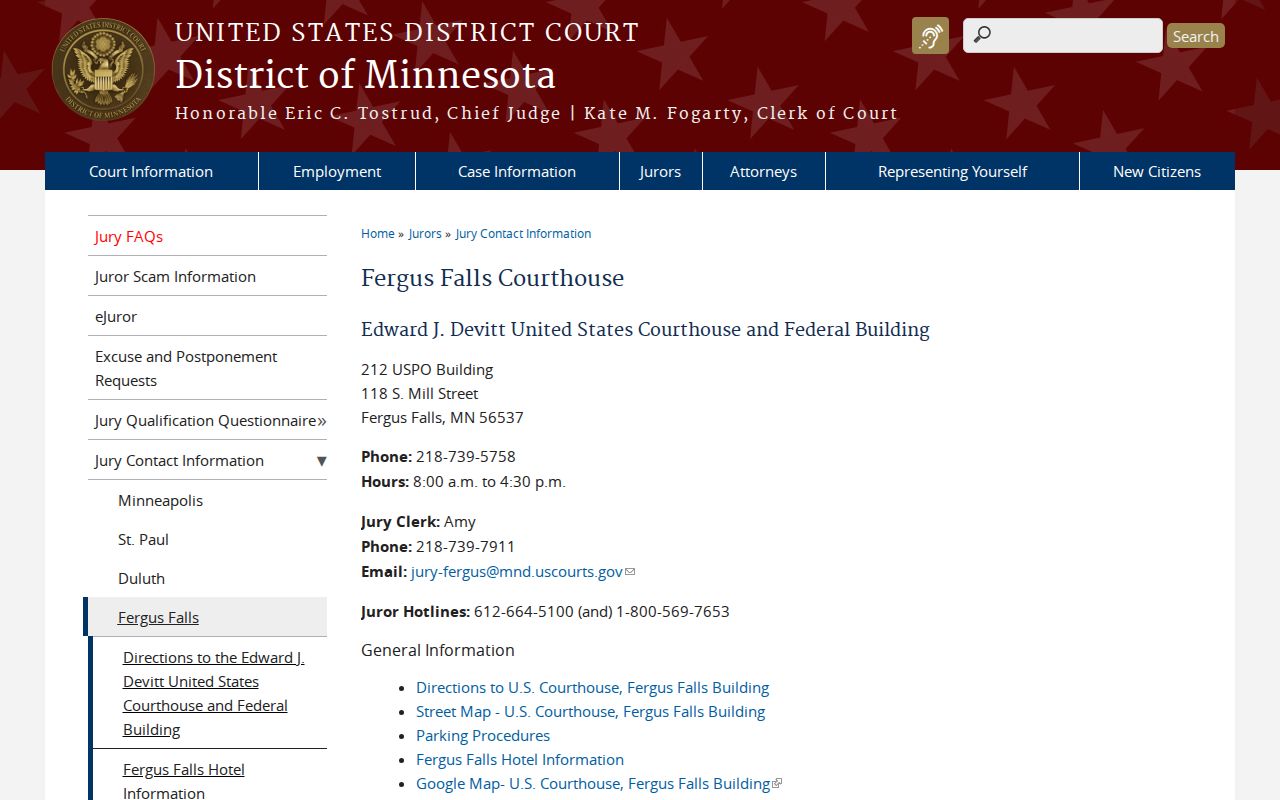 Clay County court docket federal courthouse source